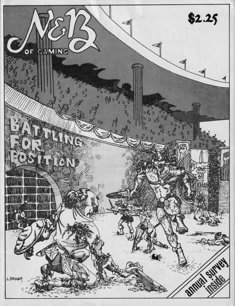 Nuts & Bolts Of Gaming magazine Front cover of an issue of Nuts & Bolts Of gaming